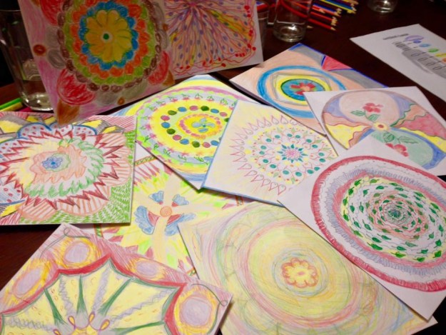 Mandaly potmě Písek leden 2016